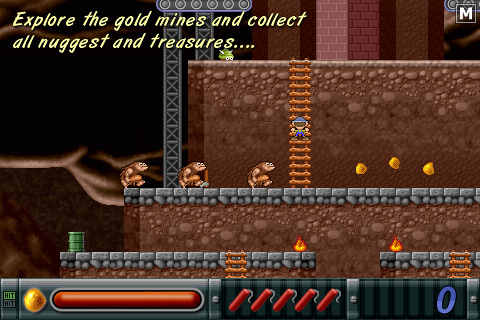 Gold Miner Joe LITE free app screenshot 1