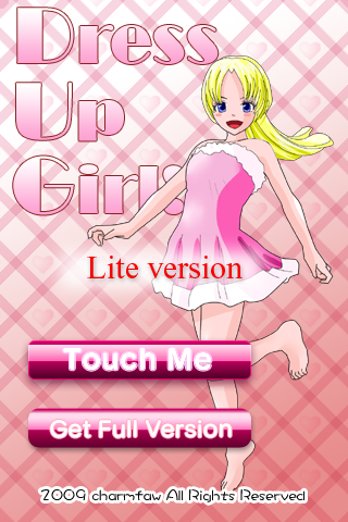 Dress Up Girl Lite free app screenshot 2