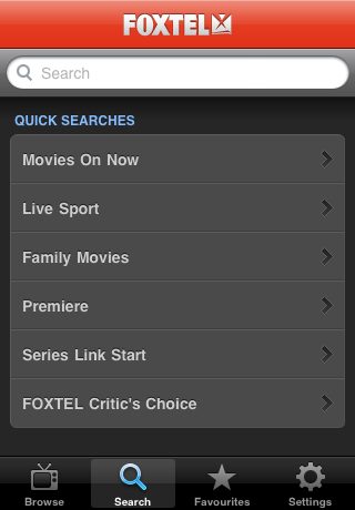 Foxtel Guide free app screenshot 4