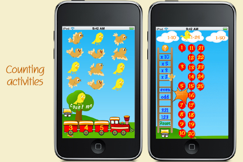 123 Tracer and more Lite Free - counting, number games, math for kids free app screenshot 3