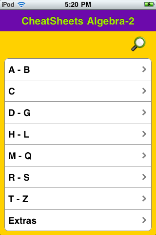 Algebra-2 Lite free app screenshot 1