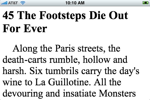 A Tale of Two Cities (A novel by Charles Dickens) free app screenshot 2