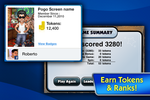 Pogo Games free app screenshot 4