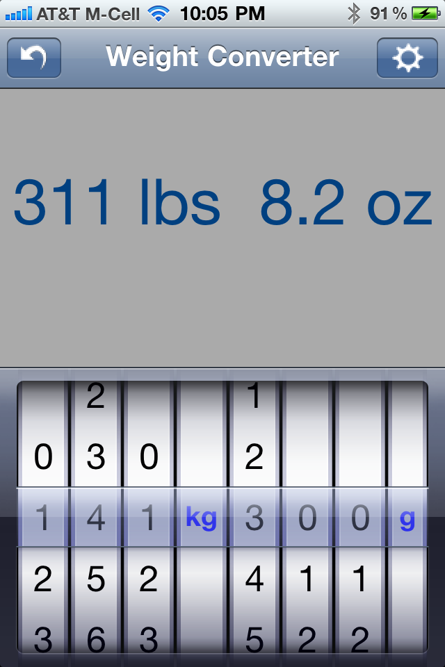 Weight Converter free app screenshot 4