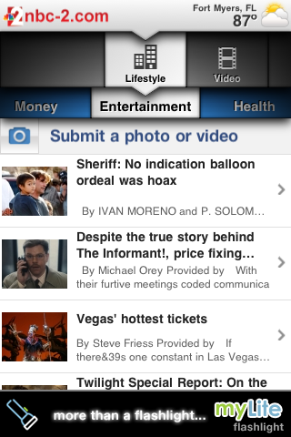 NBC2 Mobile Local News free app screenshot 1