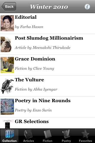 Grassroots Literature free app screenshot 2