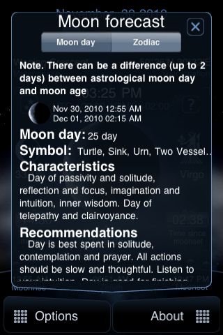 Deluxe Moon Lite free app screenshot 3