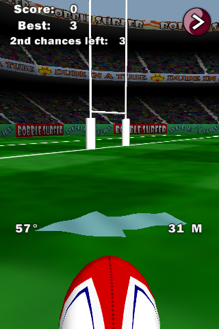 Flick Rugby Free free app screenshot 1