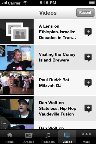 The Jewish Daily Forward free app screenshot 4