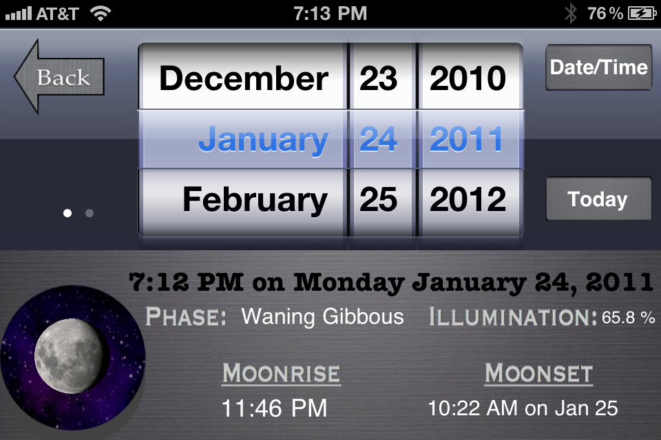 Moon. free app screenshot 2