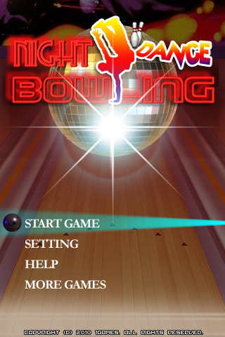 Night Dance Bowling FREE free app screenshot 1