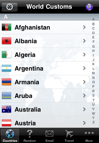 World Customs & Cultures free app screenshot 1