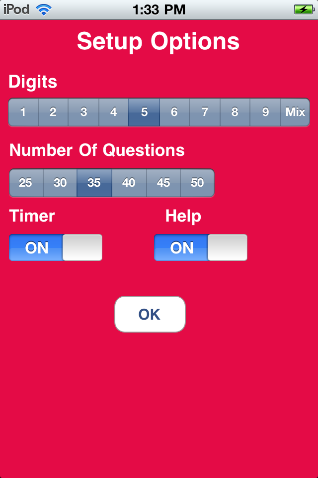 My Math Flash Cards App free app screenshot 4