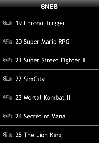 Best Selling SNES (Super Nintendo) Free free app screenshot 2