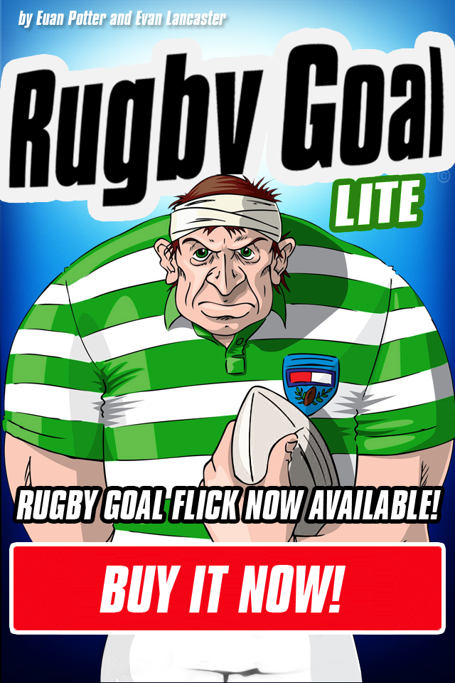 Rugby Goal Flick Lite free app screenshot 1