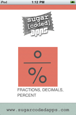 Fractions,Decimals,Percent Conversion Spinnner free app screenshot 1