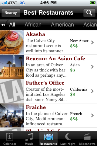 LA Weekly free app screenshot 2