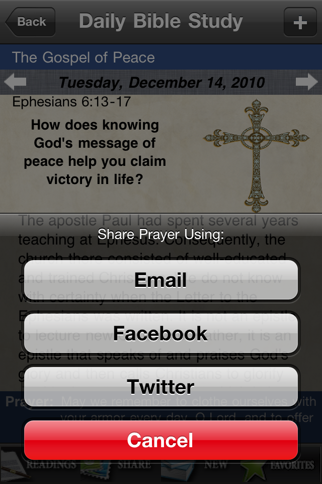 Daily Bible Study free app screenshot 3