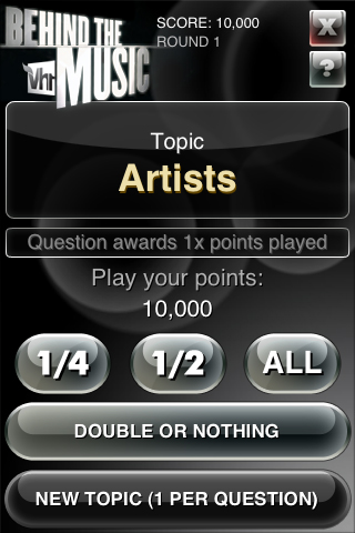 VH1 Behind the Music Trivia Whiz free app screenshot 2