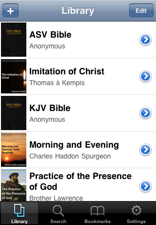 CCEL Devotional Bible free app screenshot 1