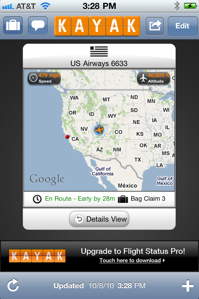Flight Status free app screenshot 1