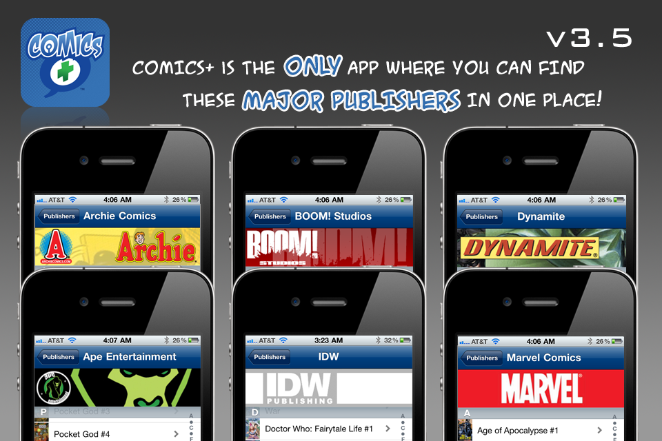 Comics + free app screenshot 4