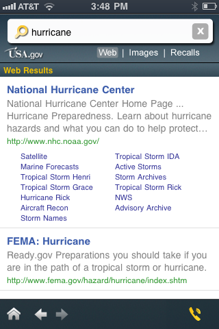 USA.gov free app screenshot 2
