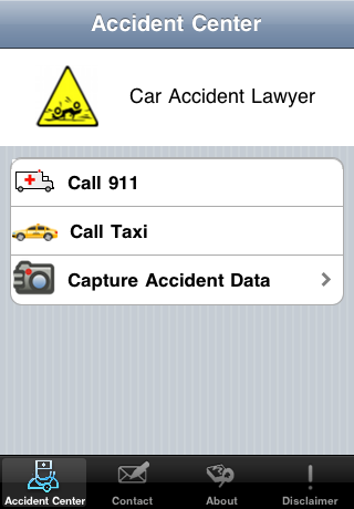 Car Accident Lawyer free app screenshot 1