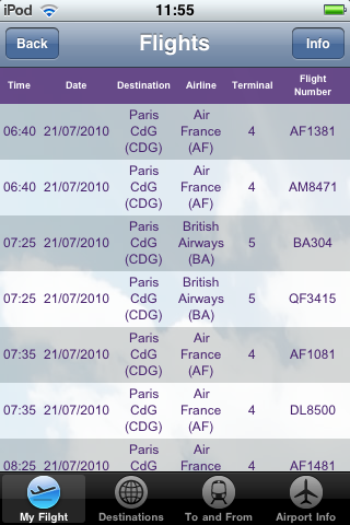 Heathrow Airport Guide Pro free app screenshot 2
