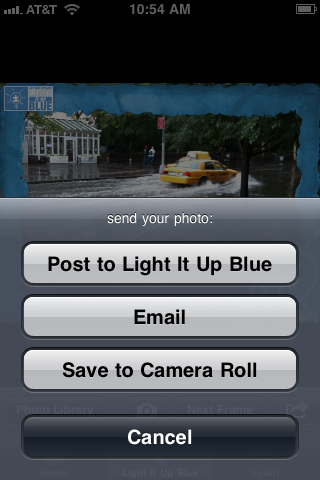 Light It Up Blue free app screenshot 3