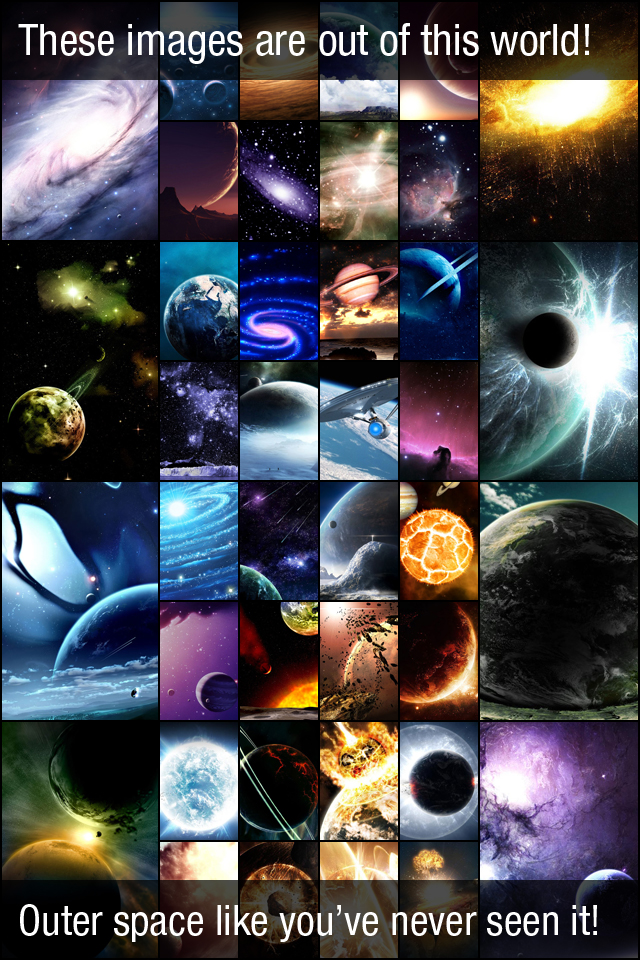 Space Wallpapers HD - Cool Free Retina Wallpapers free app screenshot 4