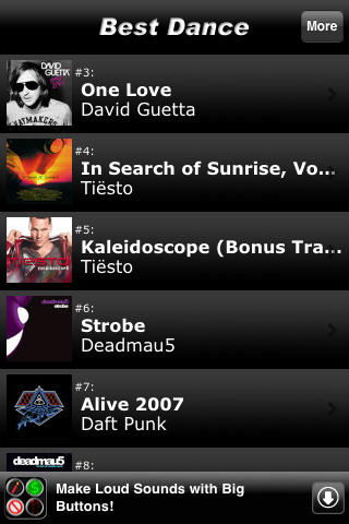 2,010's Best Dance Albums free app screenshot 1