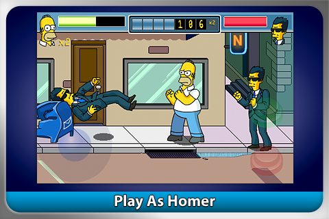 The Simpsons Arcade FREE free app screenshot 1