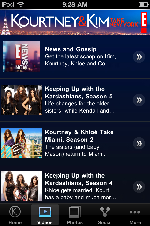Keeping Up with the Kardashians free app screenshot 3