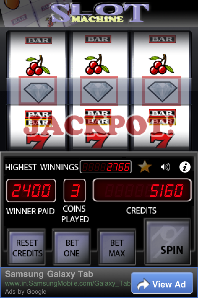 Slot Machine free app screenshot 1