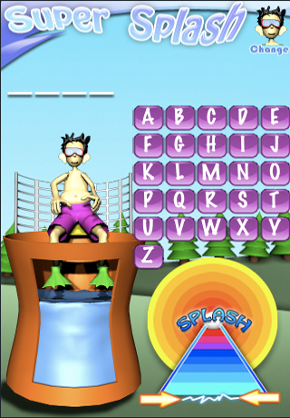 Hangman Super Splash Word Game