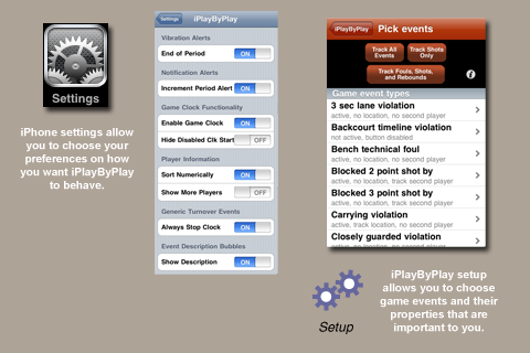 iPlayByPlay Basketball Scorekeeper free app screenshot 3
