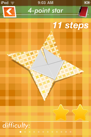 Easy Origami LITE free app screenshot 3