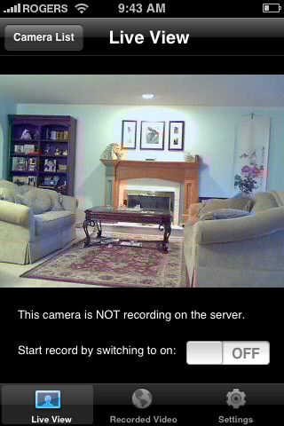 AtHome Camera Test free app screenshot 1