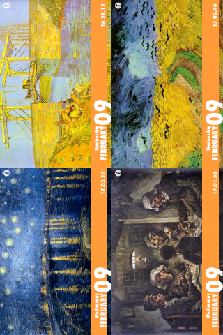 Gogh Calendar Free free app screenshot 3