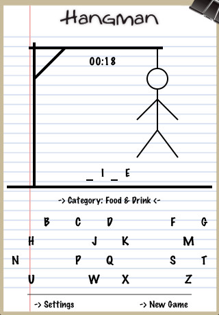 Hangman Classic Free free app screenshot 2