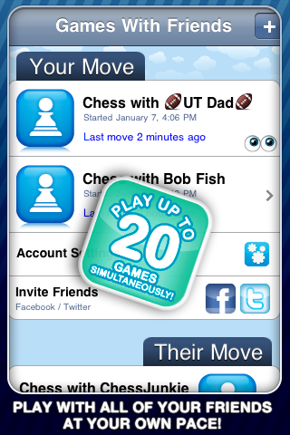 Chess With Friends Free free app screenshot 3