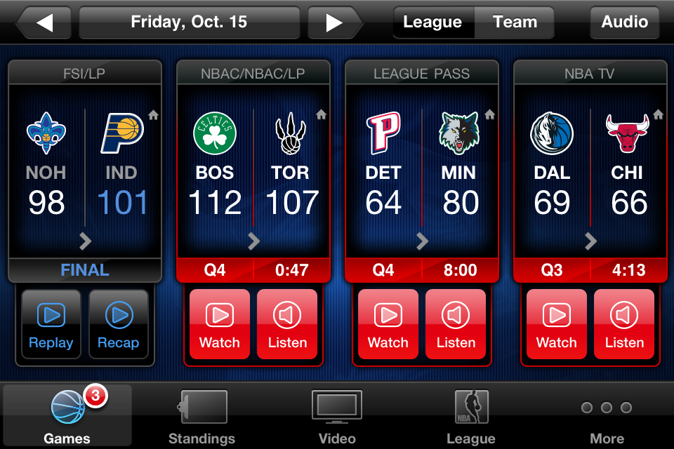 NBA Game Time 2010-2011 free app screenshot 2