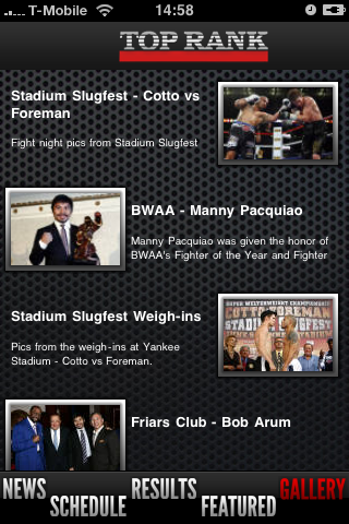 Top Rank Boxing free app screenshot 4