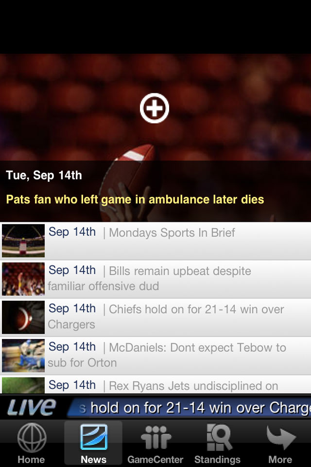 NFL livesports24 free app screenshot 2