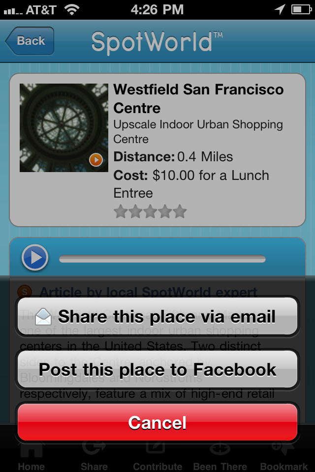 San Francisco Guide by SpotWorld free app screenshot 3