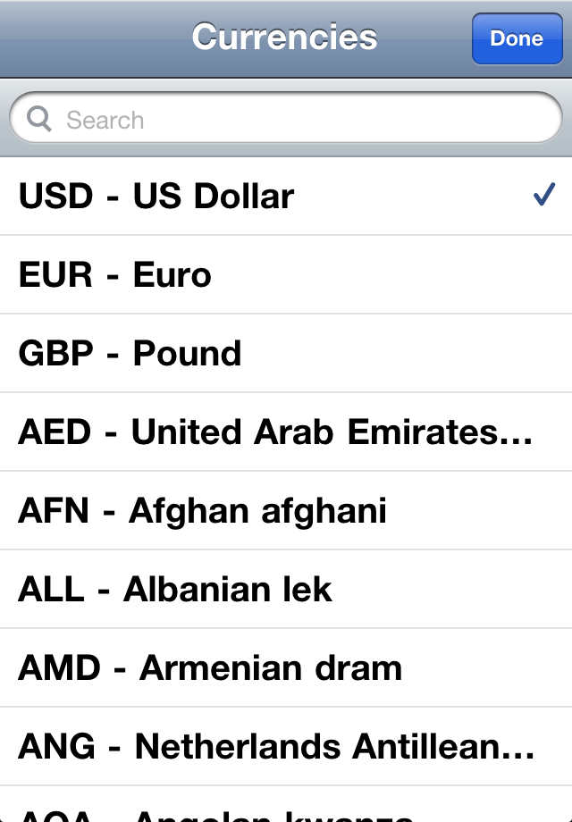 Currency Convert Free free app screenshot 2