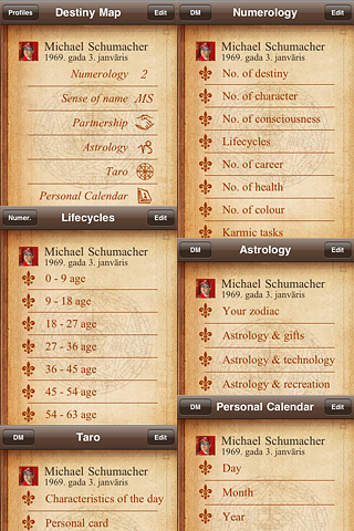 Destiny Map Lite-Numerology Astrology Taro free app screenshot 2