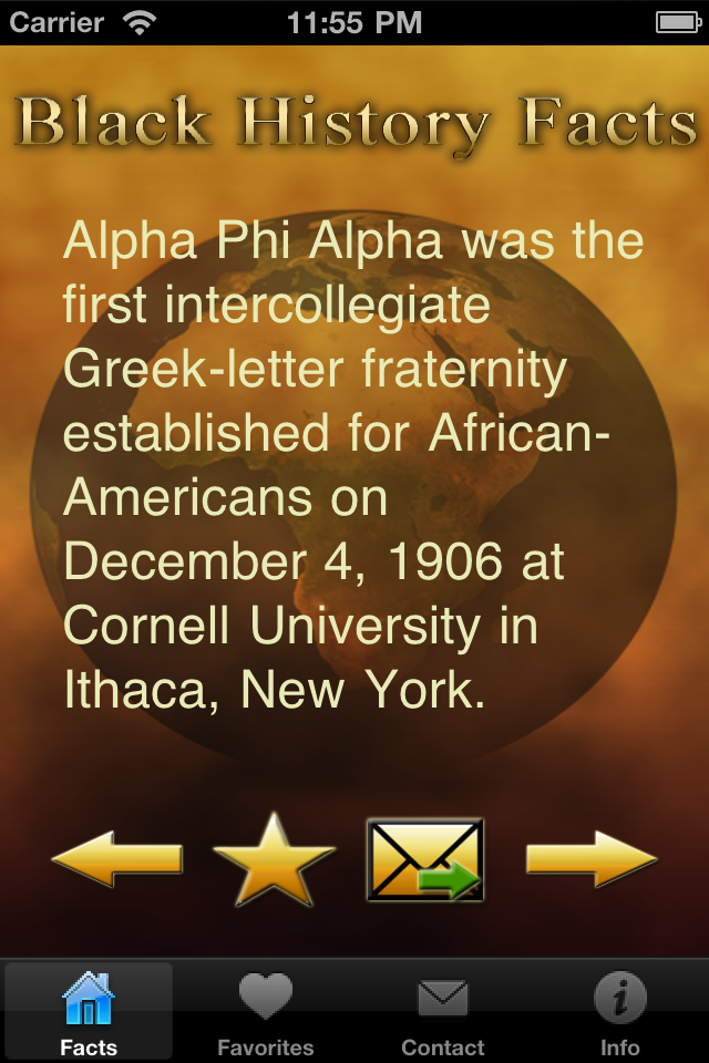 Black History Facts free app screenshot 1