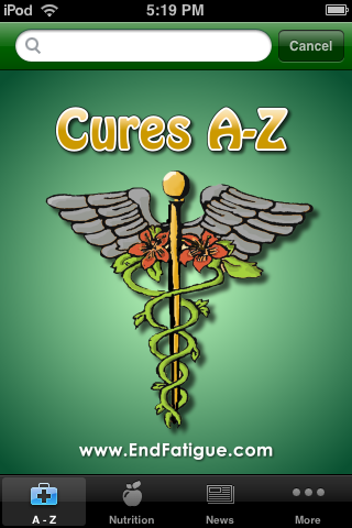 Cures A-Z free app screenshot 1